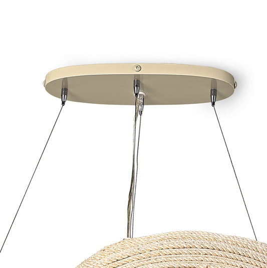 Palecek Ibiza Chandelier - Natural - view 2