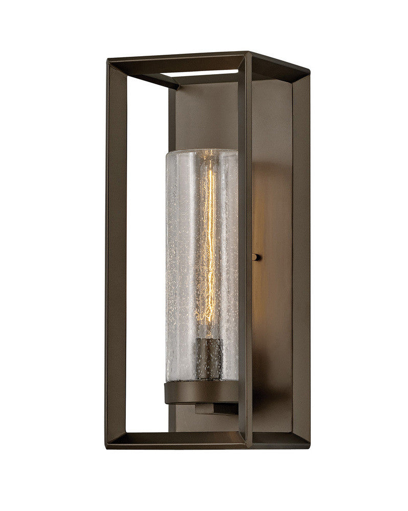 Hinkley Rhodes Outdoor Wall Mount Lantern Warm Bronze