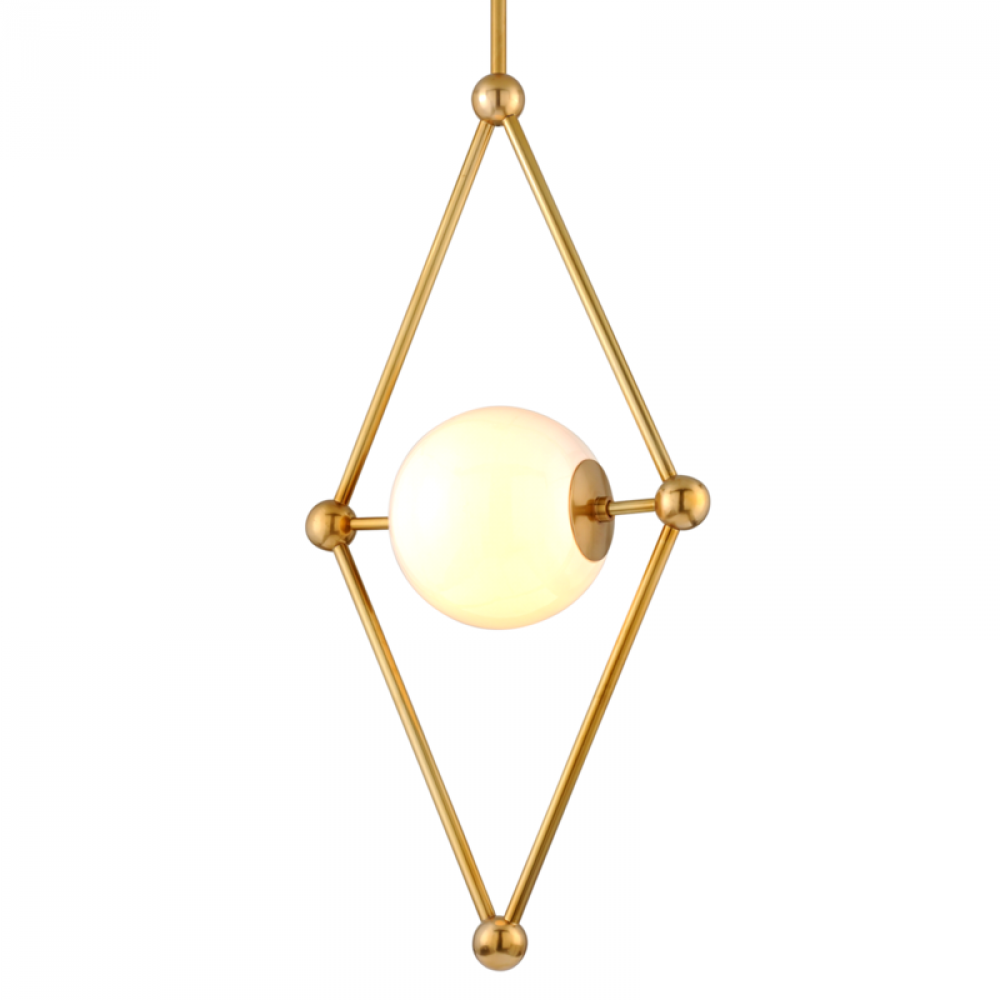 Corbett Bickley Pendant Brass