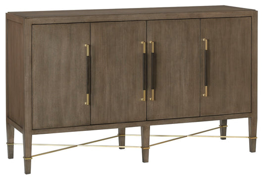 Verona Chanterelle Sideboard, Chanterelle, Coffee, Champagne, 67"W, Currey and Company (3000-0119 NKFF)