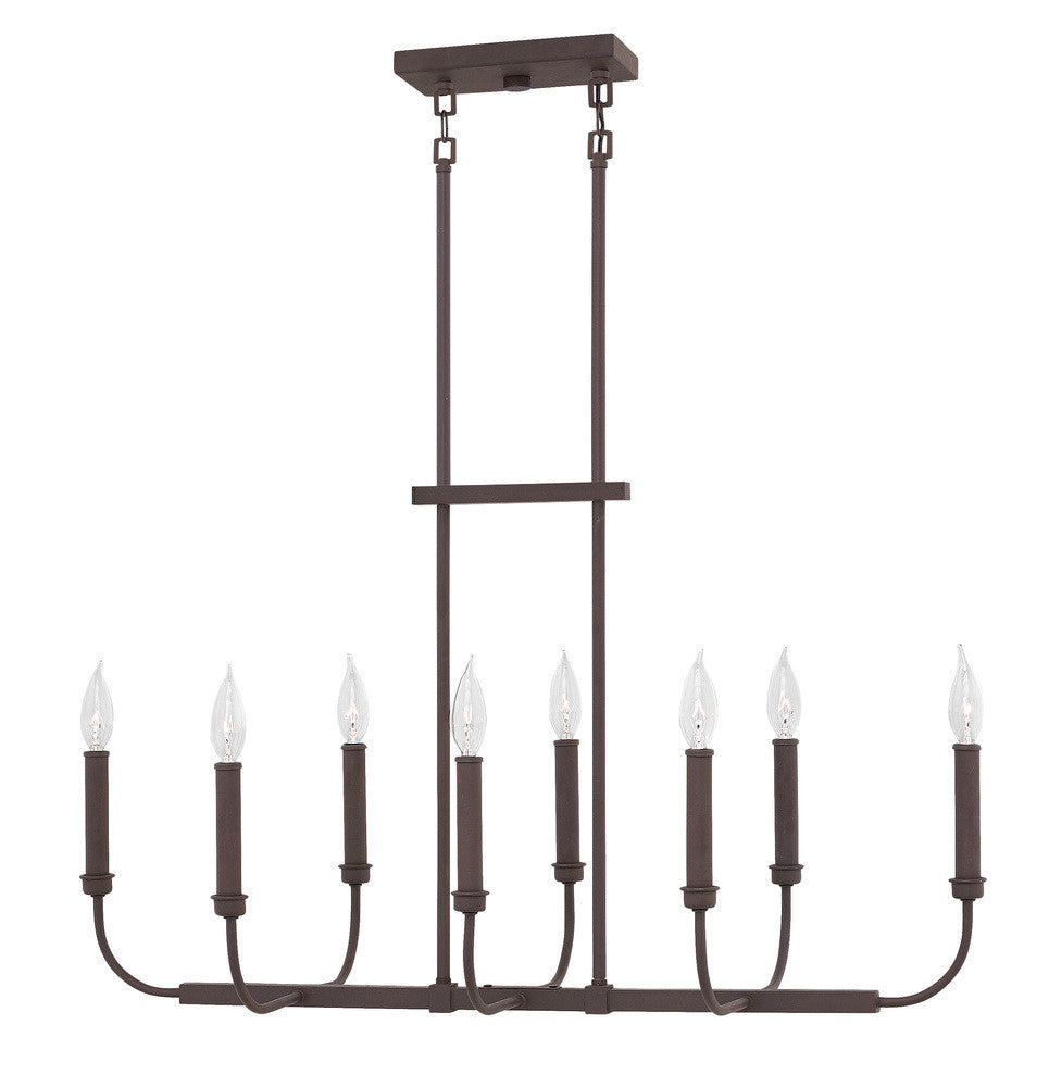 Hinkley Alister Chandelier Buckeye Bronze