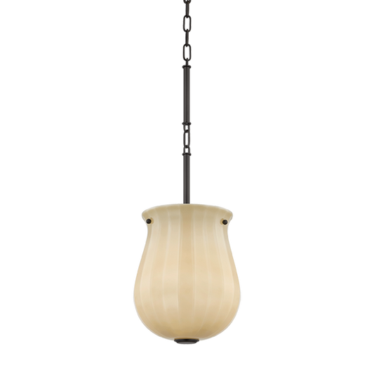 Hudson Valley Nevins 10" Pendant Distressed Bronze