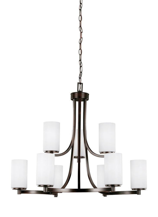 Generation Lighting Hettinger Nine Light Chandelier