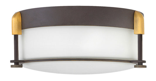 Hinkley Colbin Medium Flush Mount Bronze, Steel, Oil-Rubbed Bronze
