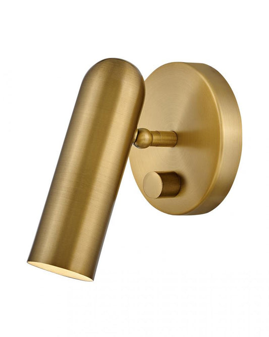 Hinkley Jax Bathroom Wall Sconce Brass, Heritage Brass