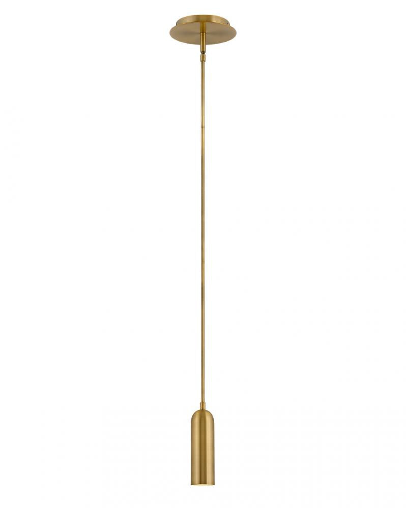 Jax Down Mini Pendant Heritage Brass, Hinkley 32377HB