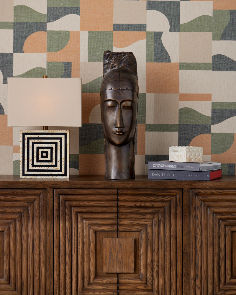 Morombe Credenza, Miscellaneous, 84.25"W, Currey and Company (3252 KCZA)