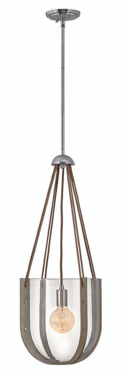 Hinkley Vaso Pendant Polished Nickel