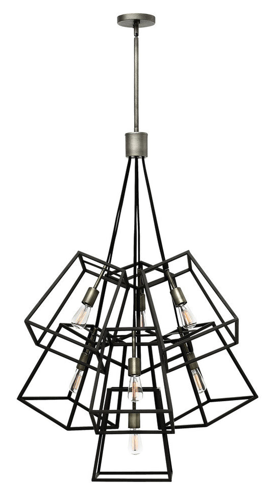 Hinkley Fulton Pendant Aged Zinc