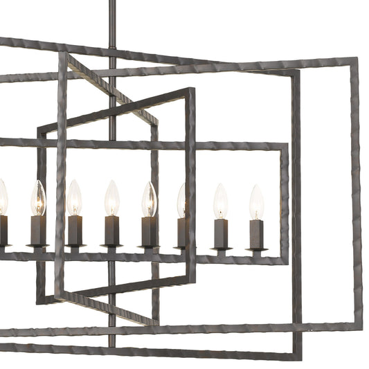 Crystorama Capri Chandelier Antique Gold
