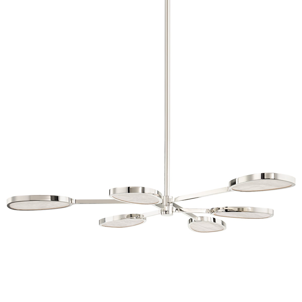 Corbett Patras Chandelier Burnished Nickel