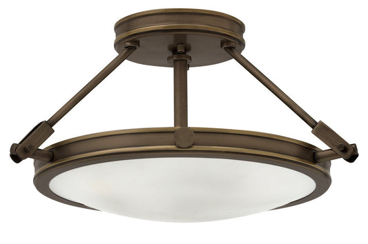 Hinkley Collier Semi-Flush Mount Oil-Rubbed Bronze