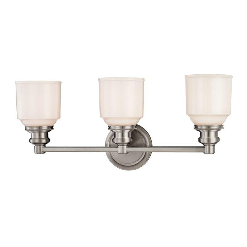 Hudson Valley Windham Bath Vanity Light Satin Nickel