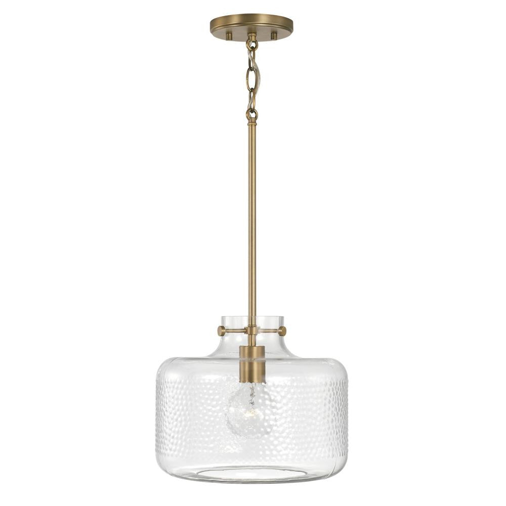 Capital Brighton Pendant Aged Brass