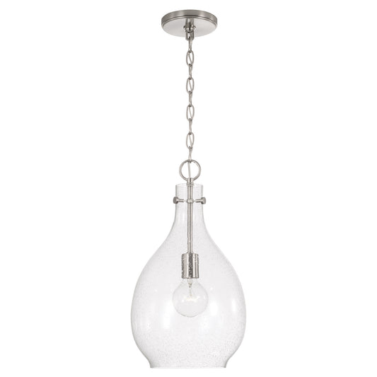 Capital Brentwood 1-Light Pendant - Brushed Nickel