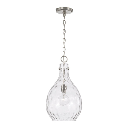 Capital Brentwood 1-Light Pendant - Brushed Nickel