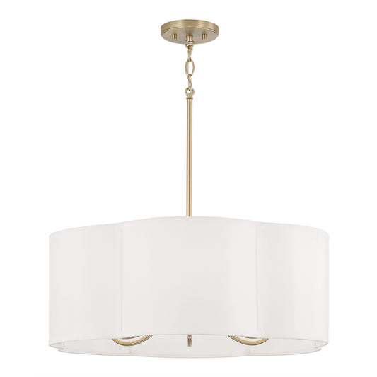 Capital Sabine Pendant in Matte Brass