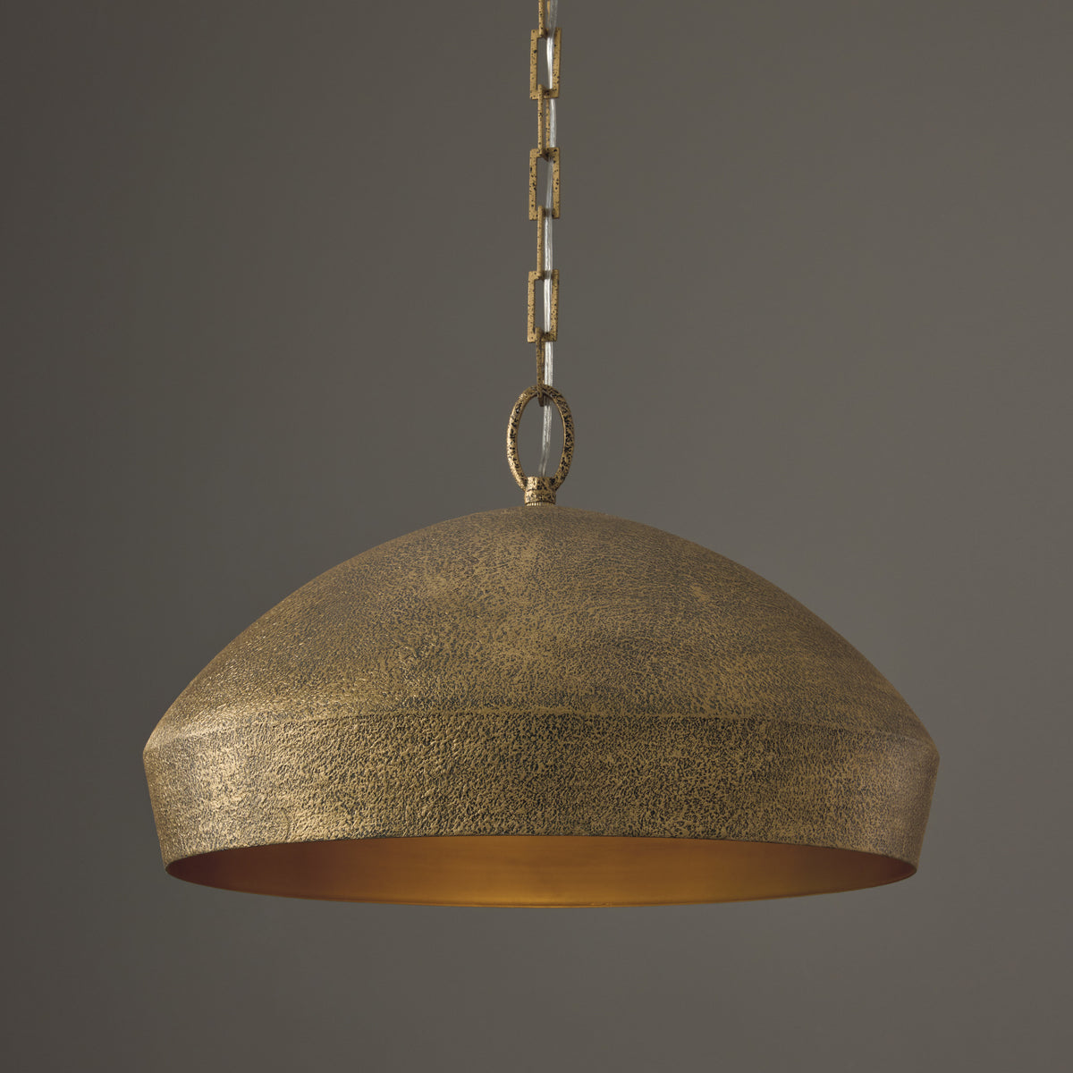 Capital Savari Medium Pendant in Artisan Gold