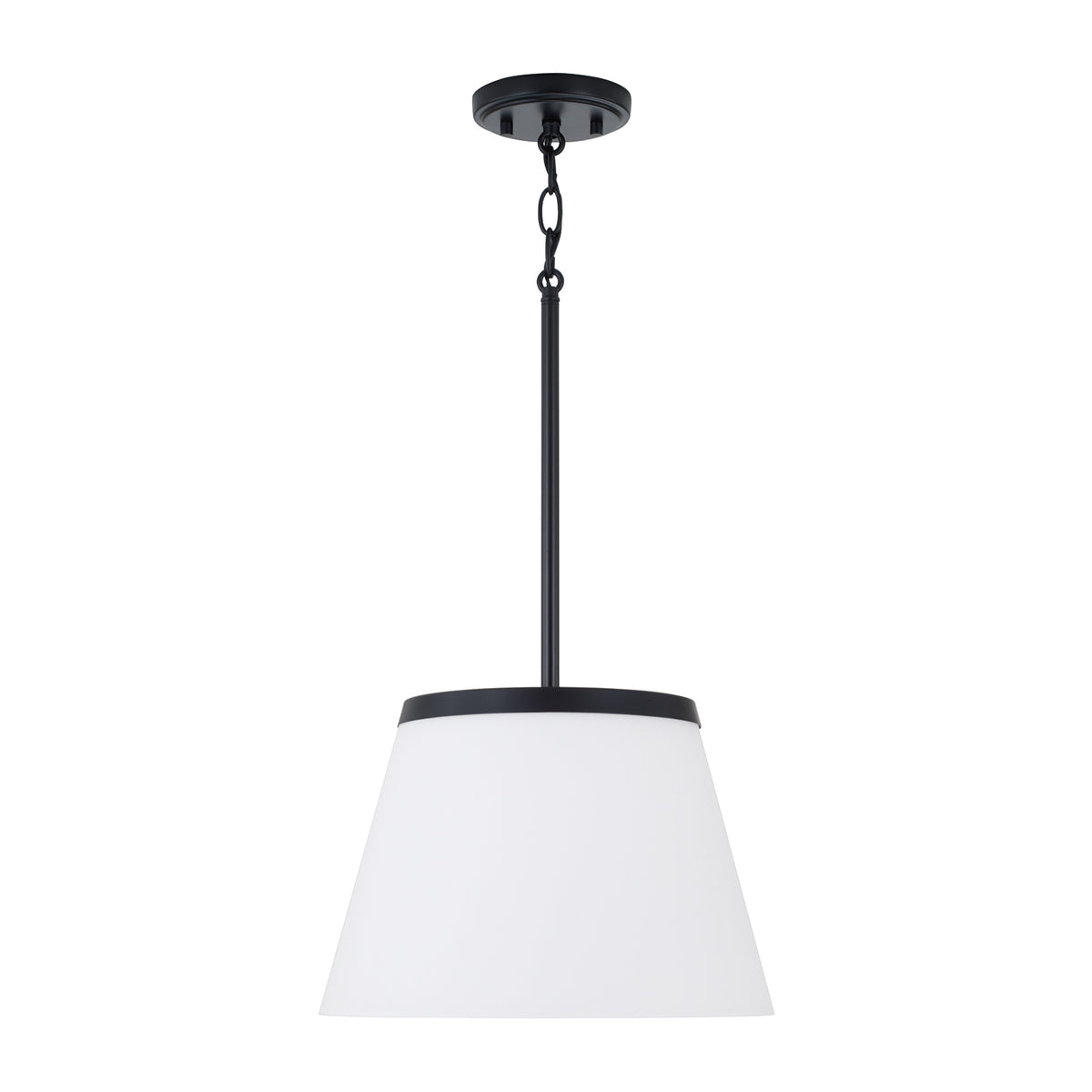 Capital Drake Pendant - Matte Black