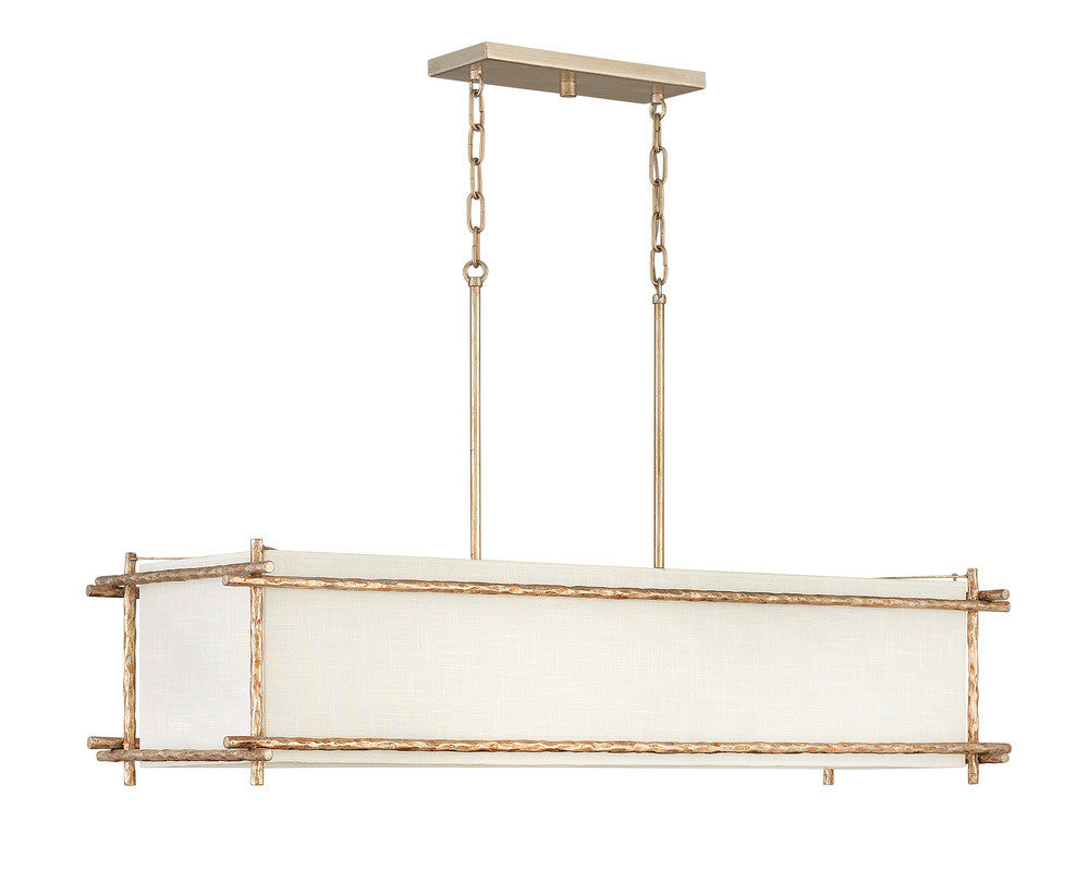 Hinkley Tress Chandelier Gold, Steel, Champagne Gold