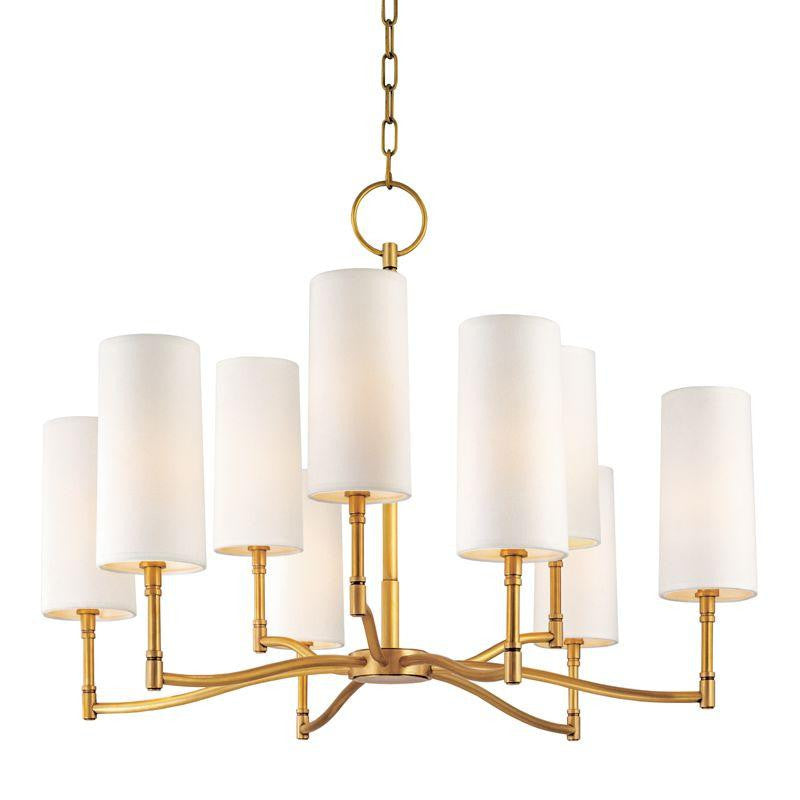 Hudson Valley Dillon Chandelier Aged Brass