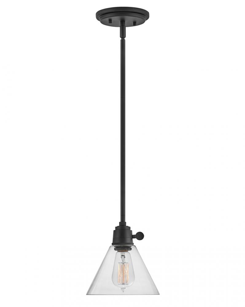 Hinkley Arti Down Mini Pendant Black