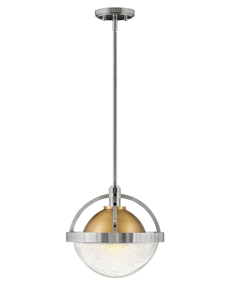 Hinkley Watson Down Pendant Nickel, Steel, Polished Nickel