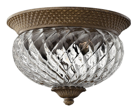 Hinkley Plantation Bowl Flush Mount Aluminum, Bronze, Pearl Bronze