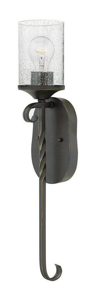 Hinkley Casa Wall Sconce Olde Black
