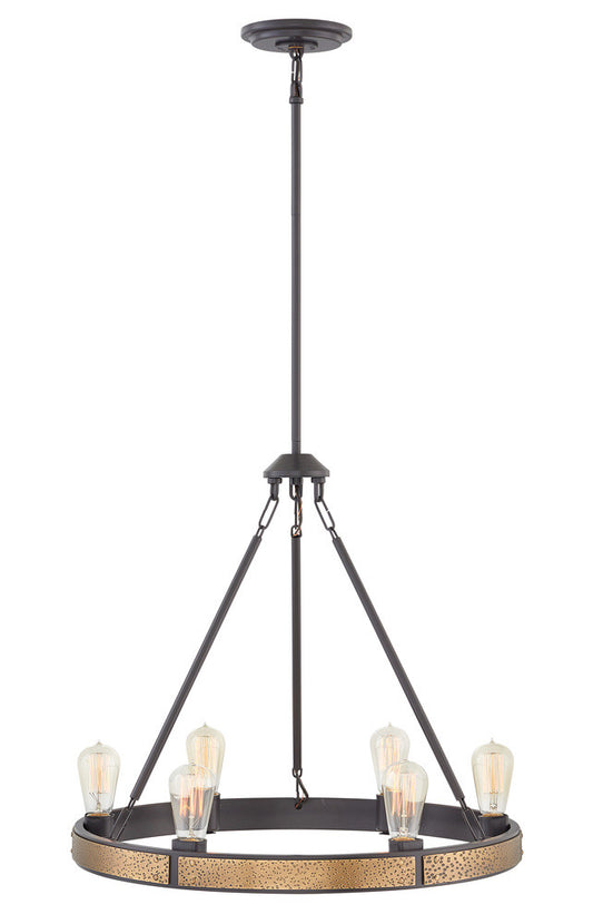 Hinkley Everett Chandelier Bronze