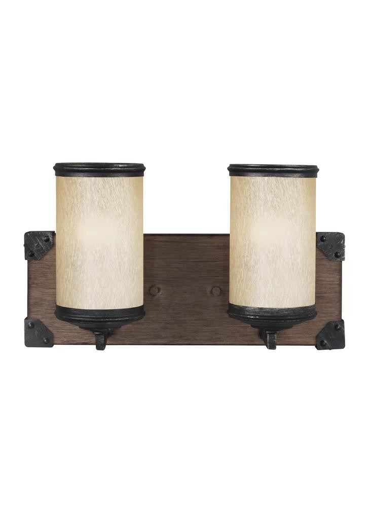 Generation Lighting Dunning Two Light Wall / Bath Stardust