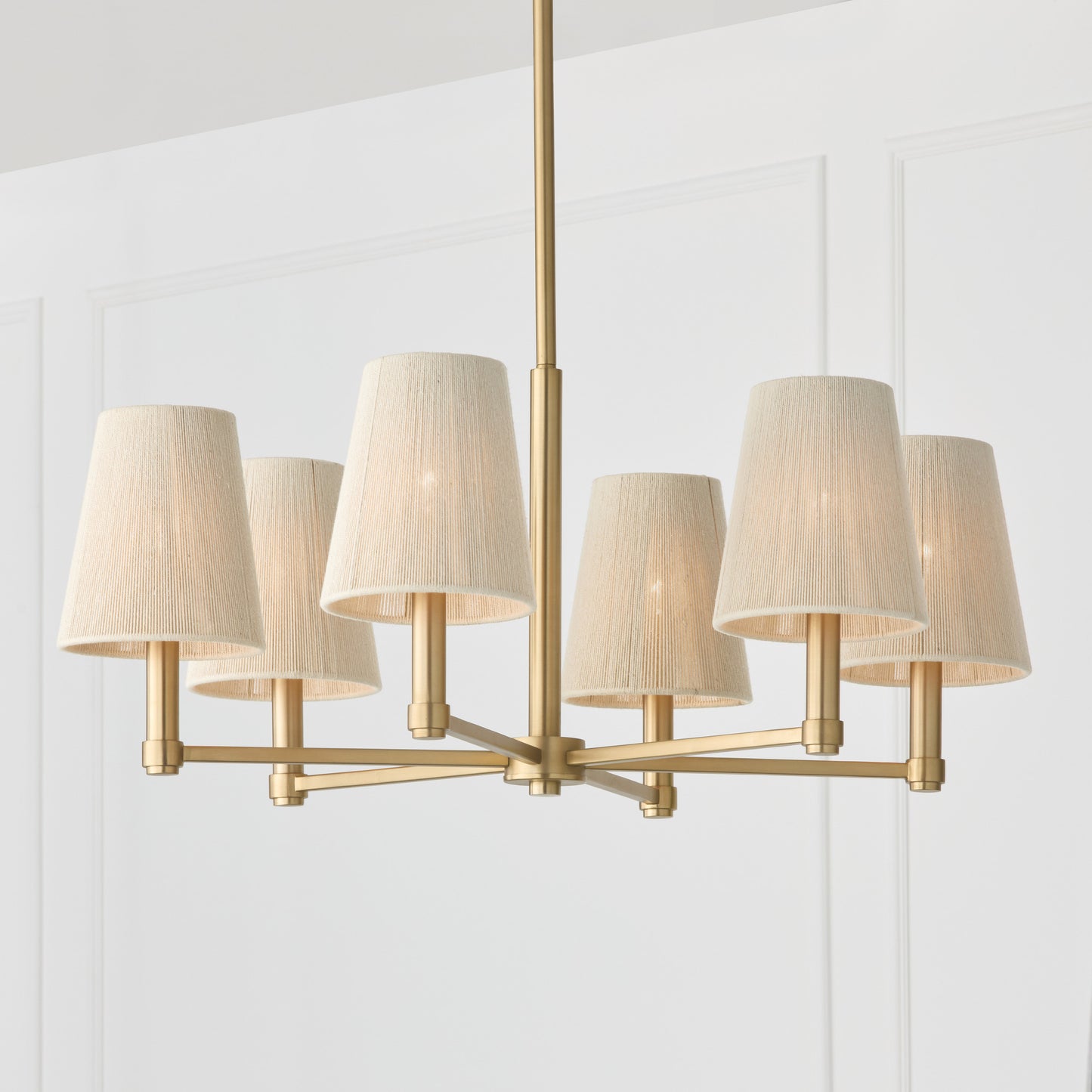 Capital Mira Medium Chandelier in Matte Brass