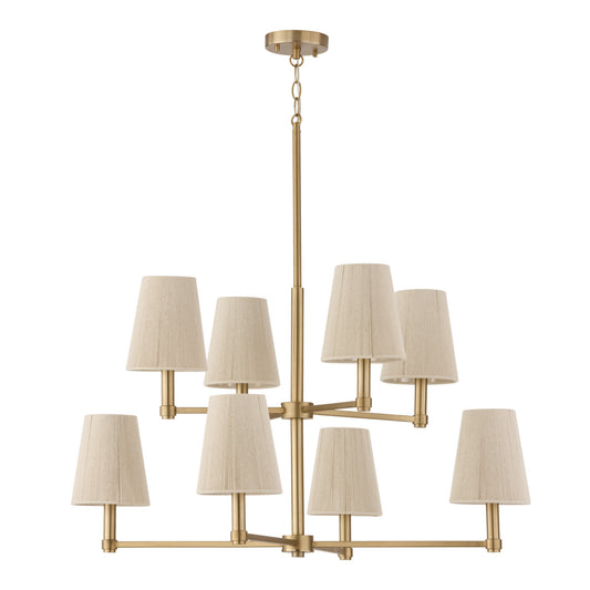 Capital Mira Two-Tier Chandelier in Matte Brass