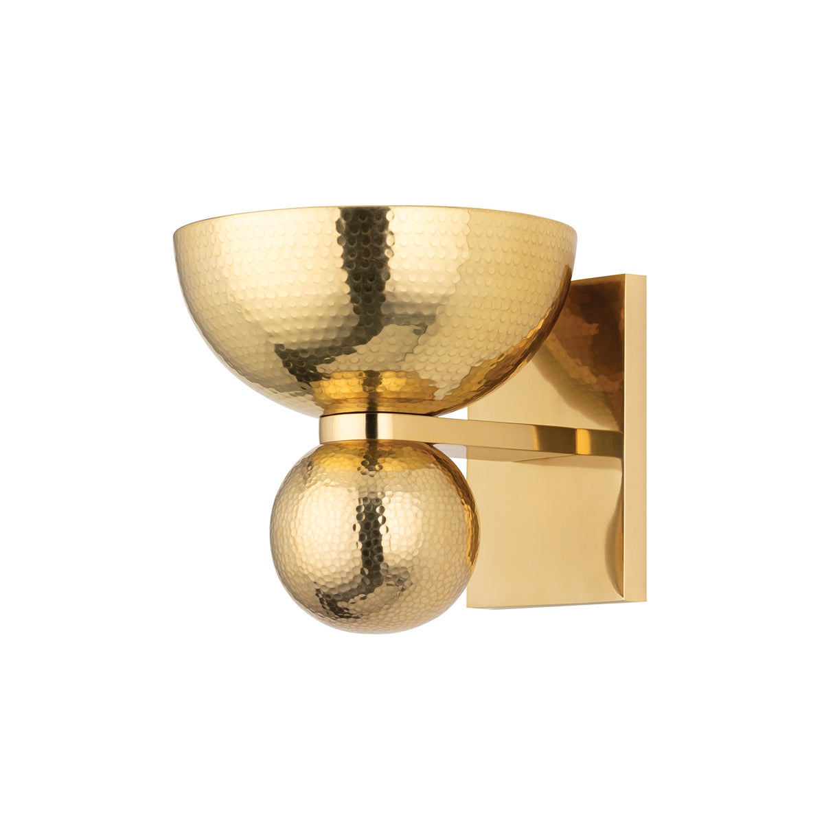 Corbett Catania Wall Sconce Vintage Brass