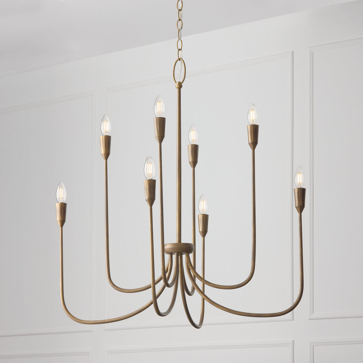 Capital Marley Large Chandelier in Mystic Bronze
