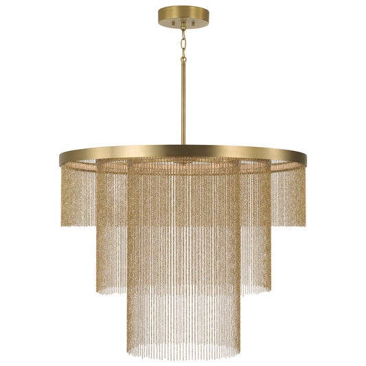Capital Rae Chandelier in Aged Brass