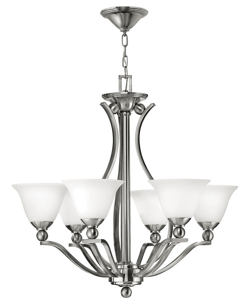 Hinkley Bolla Chandelier Brushed Nickel
