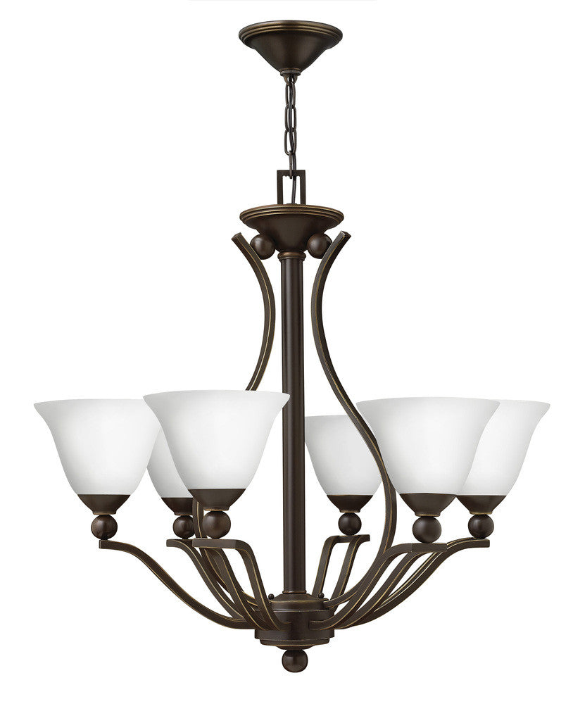 Hinkley Bolla Up Chandelier Olde Bronze