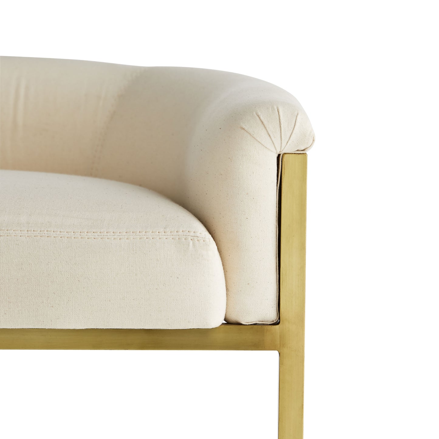 Arteriors Home Calvin Counter Stool White