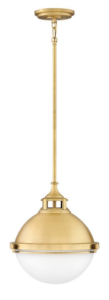 Hinkley Fletcher Mini-Pendant Satin Brass