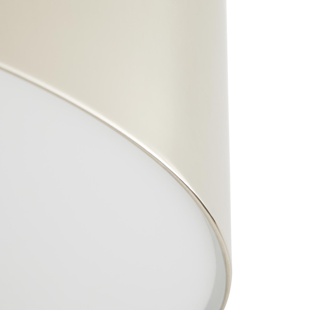 Tarbell Semi-Flush Mount, Polished Nickel