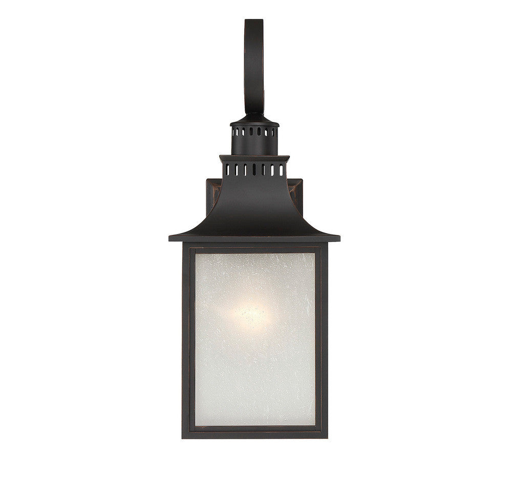 Savoy House Monte Grande 18-in Outdoor Wall Mount Lantern English Bronze