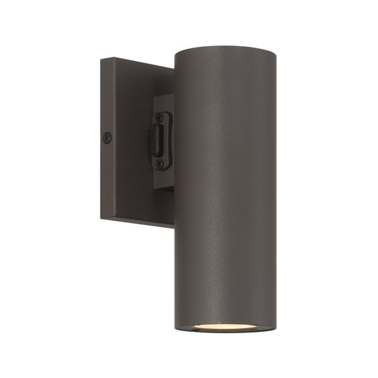 Savoy House Kelley 1-Light LED 5CCT Cylinder Exterior Light - Bronze
