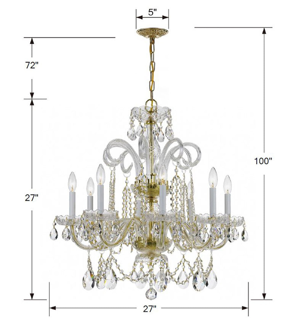 Chandeliers-Crystorama-5008
