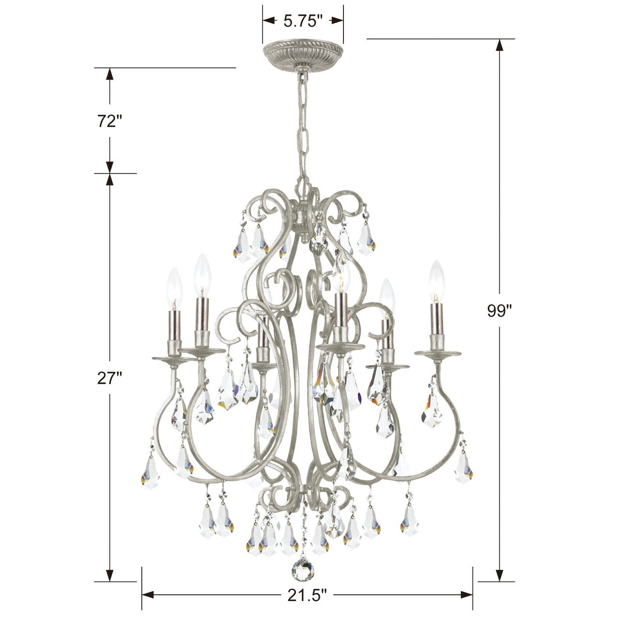 Chandeliers-Crystorama-5016