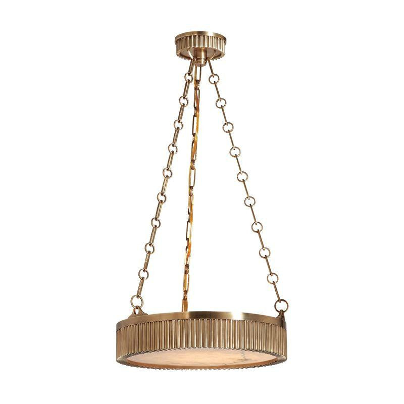 Hudson Valley Lynden Pendant Aged Brass
