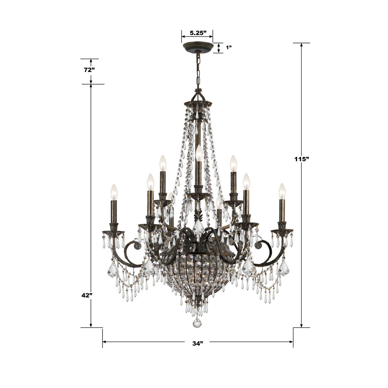 Chandeliers-Crystorama-5168