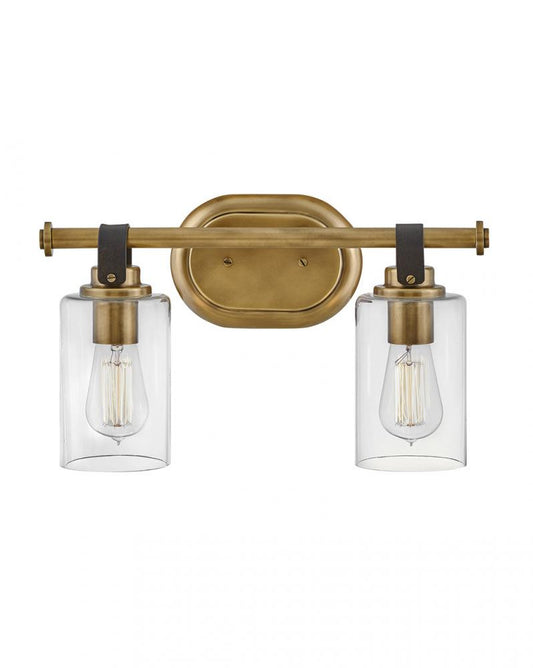 Hinkley Halstead Bath Vanity Light Brass, Heritage Brass