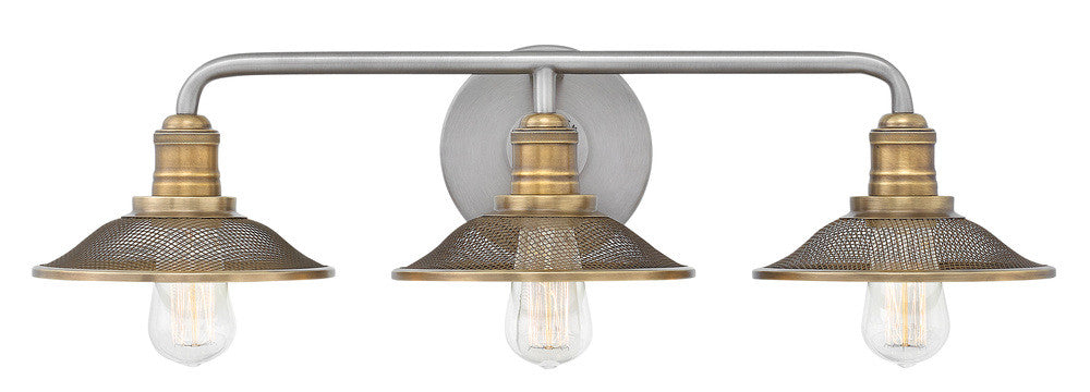 Hinkley Rigby Bath Vanity Light Antique Nickel