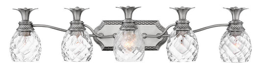 Hinkley Plantation Bath Vanity Light Polished Antique Nickel
